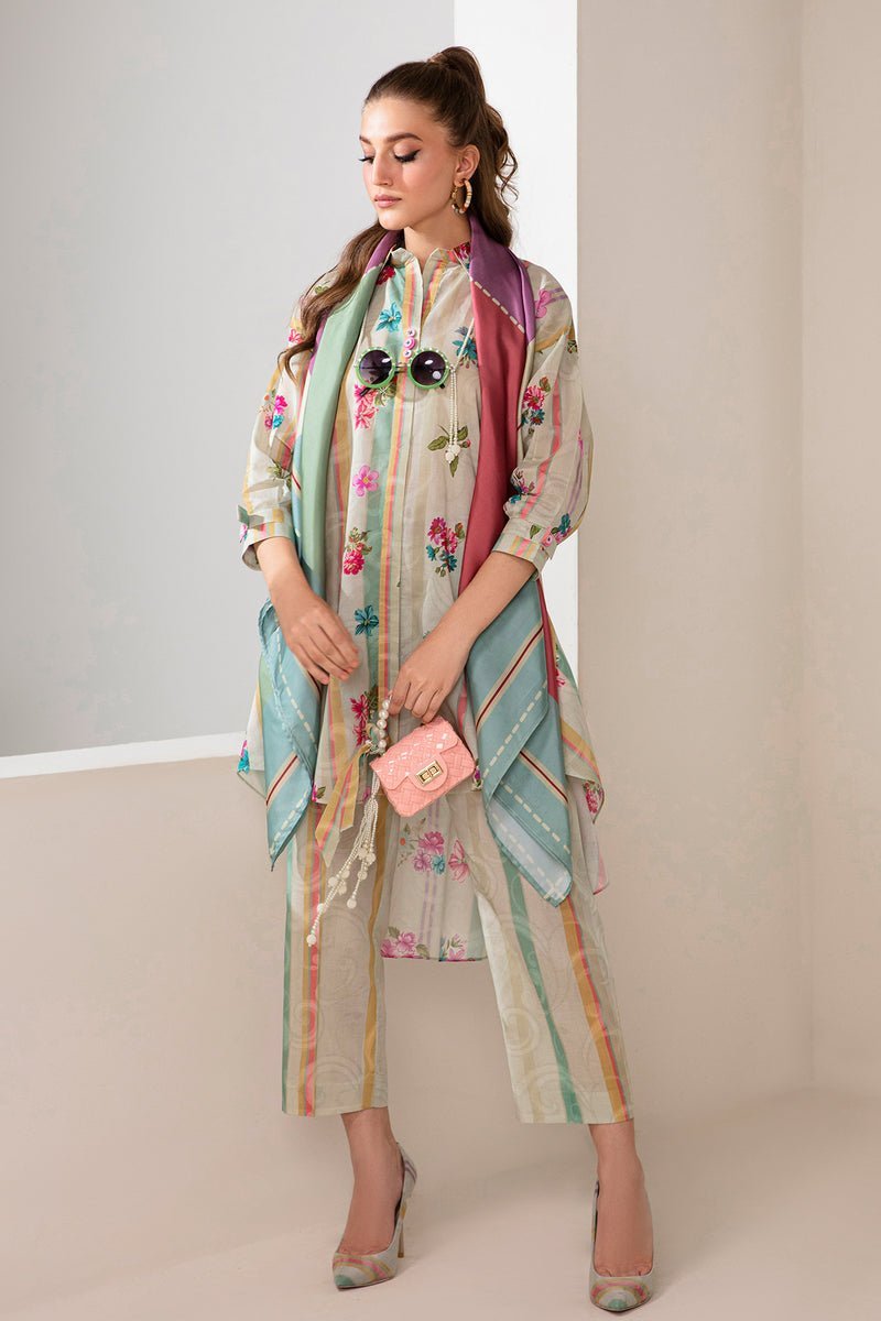 BAROQUE 3PC PRINTED SILK SUIT (BQU-PR-793-01)