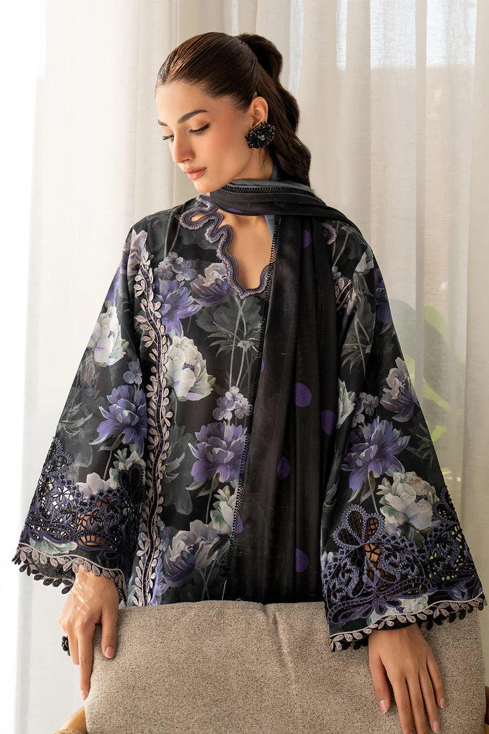 Baroque 3Pc Embroidered Lawn Suit UF-4093 gulbuy.com