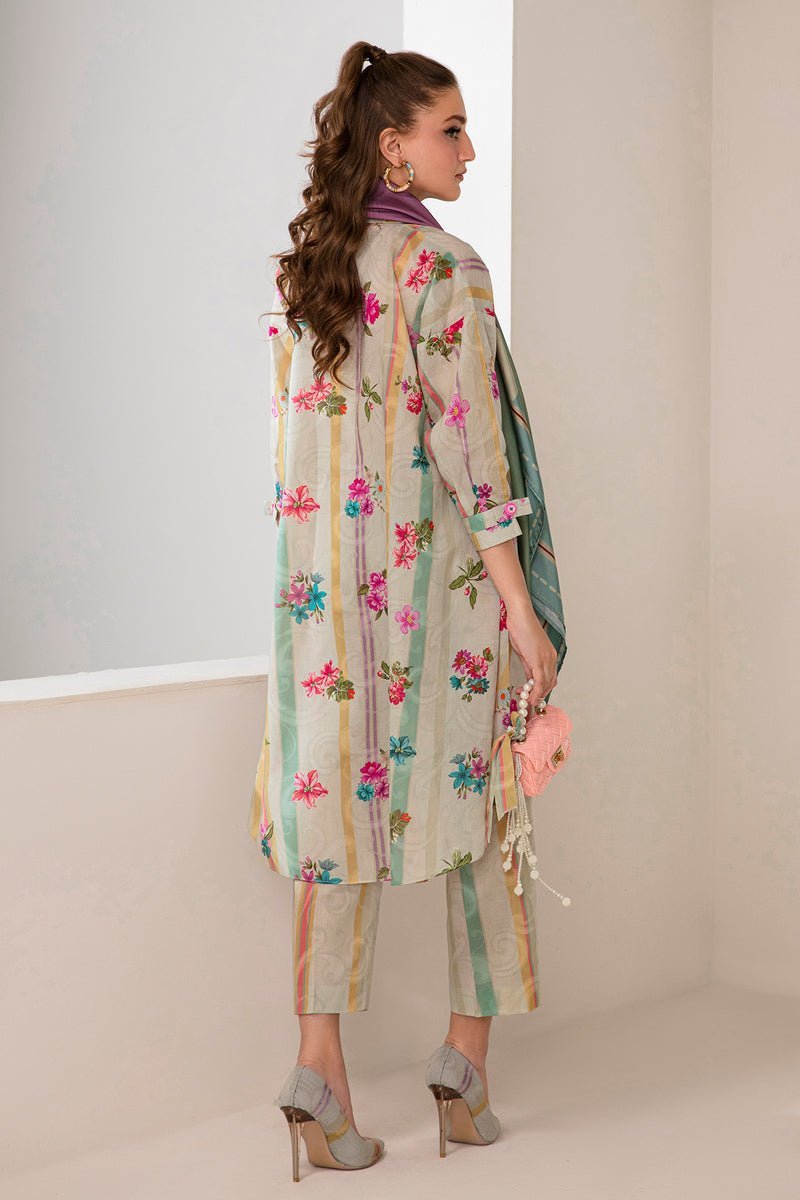 BAROQUE 3PC PRINTED SILK SUIT (BQU-PR-793-01)