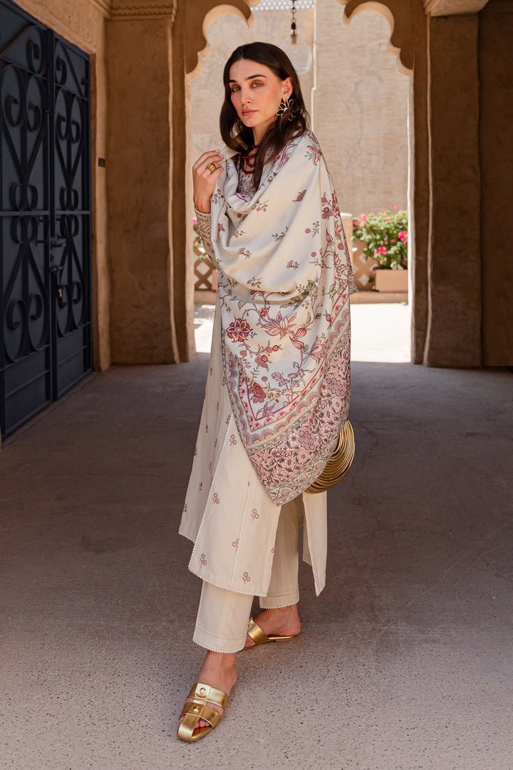 Batik 3Pc Embroidered Khaddar Dress Nauri gulbuy.com