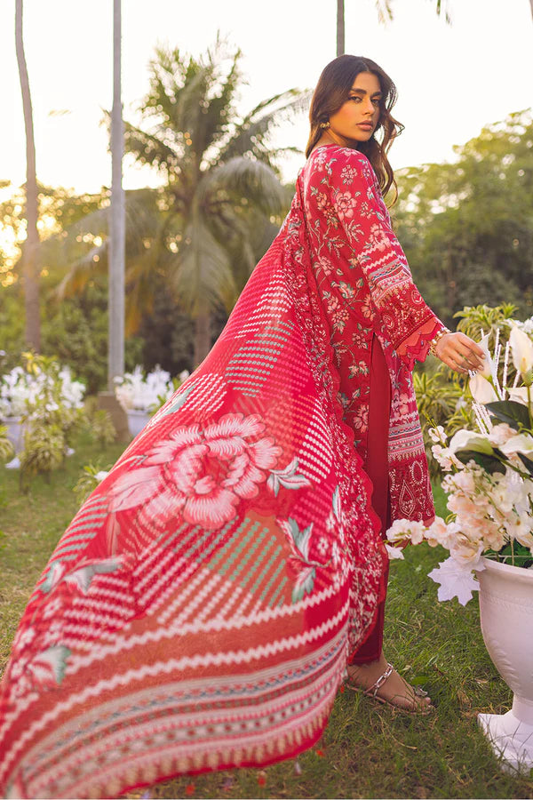 Nureh 3Pc Embroidered Lawn Suit NSG-89 gulbuy.com