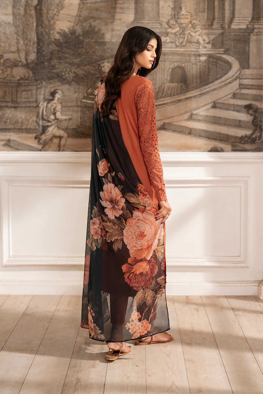 Iznik 3PC Embroidered Lawn Suit UE-374 gulbuy.com