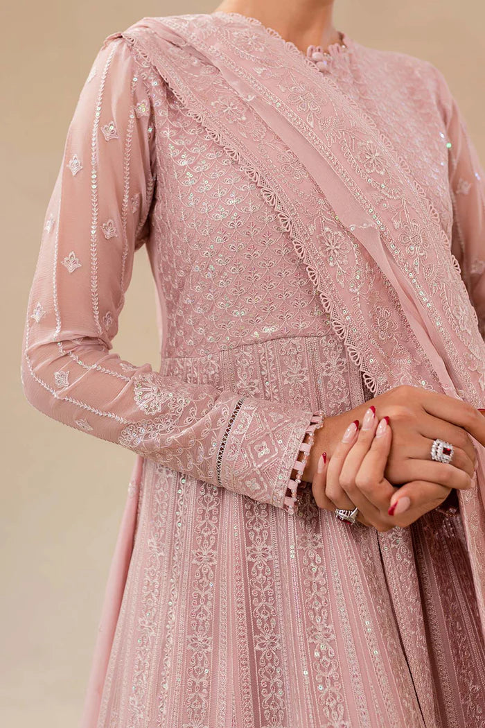 Farasha 3Pc Embroidered Chiffon Suit Sophie gulbuy.com