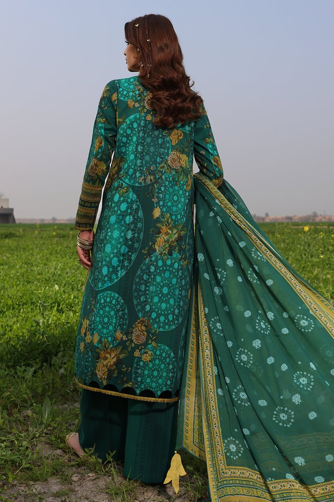 Charizma 3 Piece Printed Lawn Suit (SP4-04)
