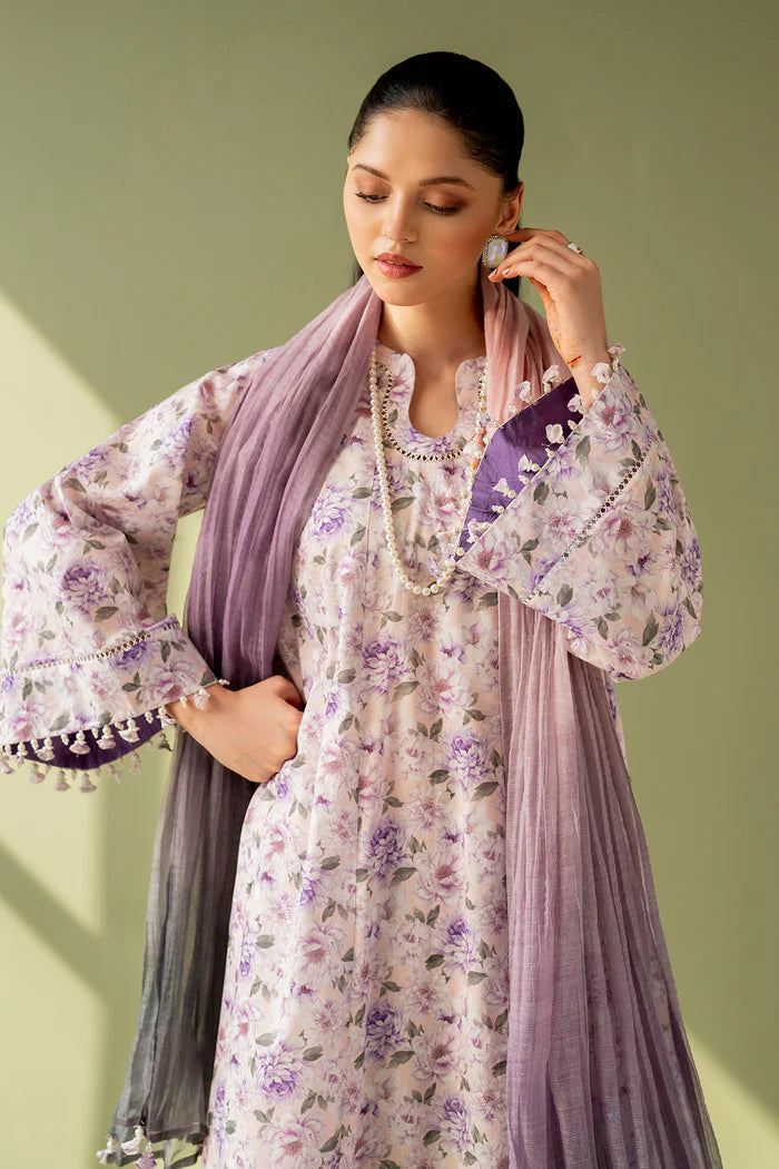 Baroque 3Pc Embroidered Lawn Suit UF-4168 gulbuy.com