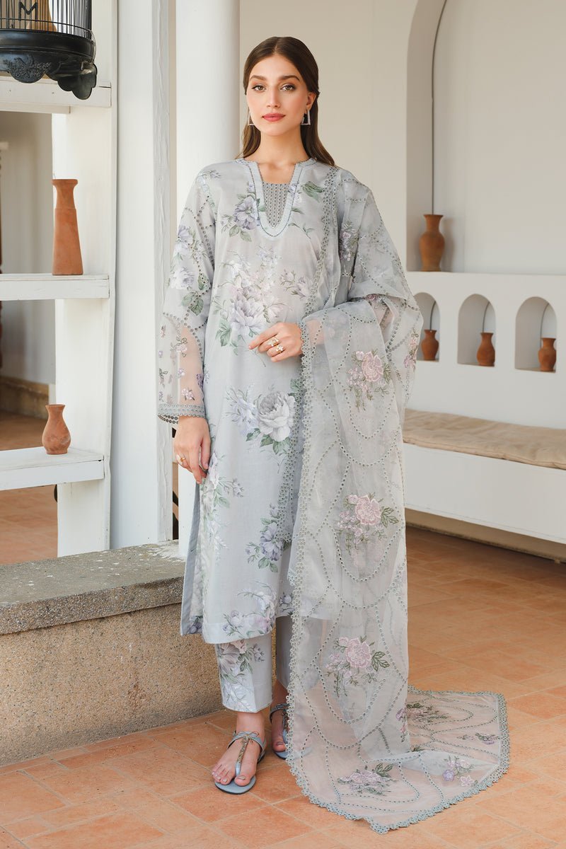BAROQUE 3PC EMBROIDERED LAWN SUIT (BQU-UF-D651)