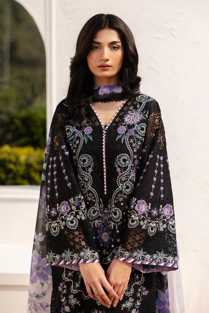 Baroque 3Pc Embroidered Lawn Suit UF-4154 gulbuy.com