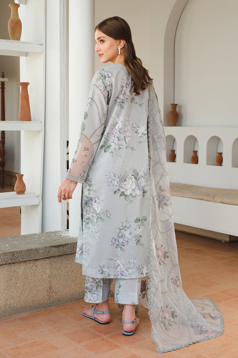 BAROQUE 3PC EMBROIDERED LAWN SUIT (BQU-UF-D651) gulbuy.com