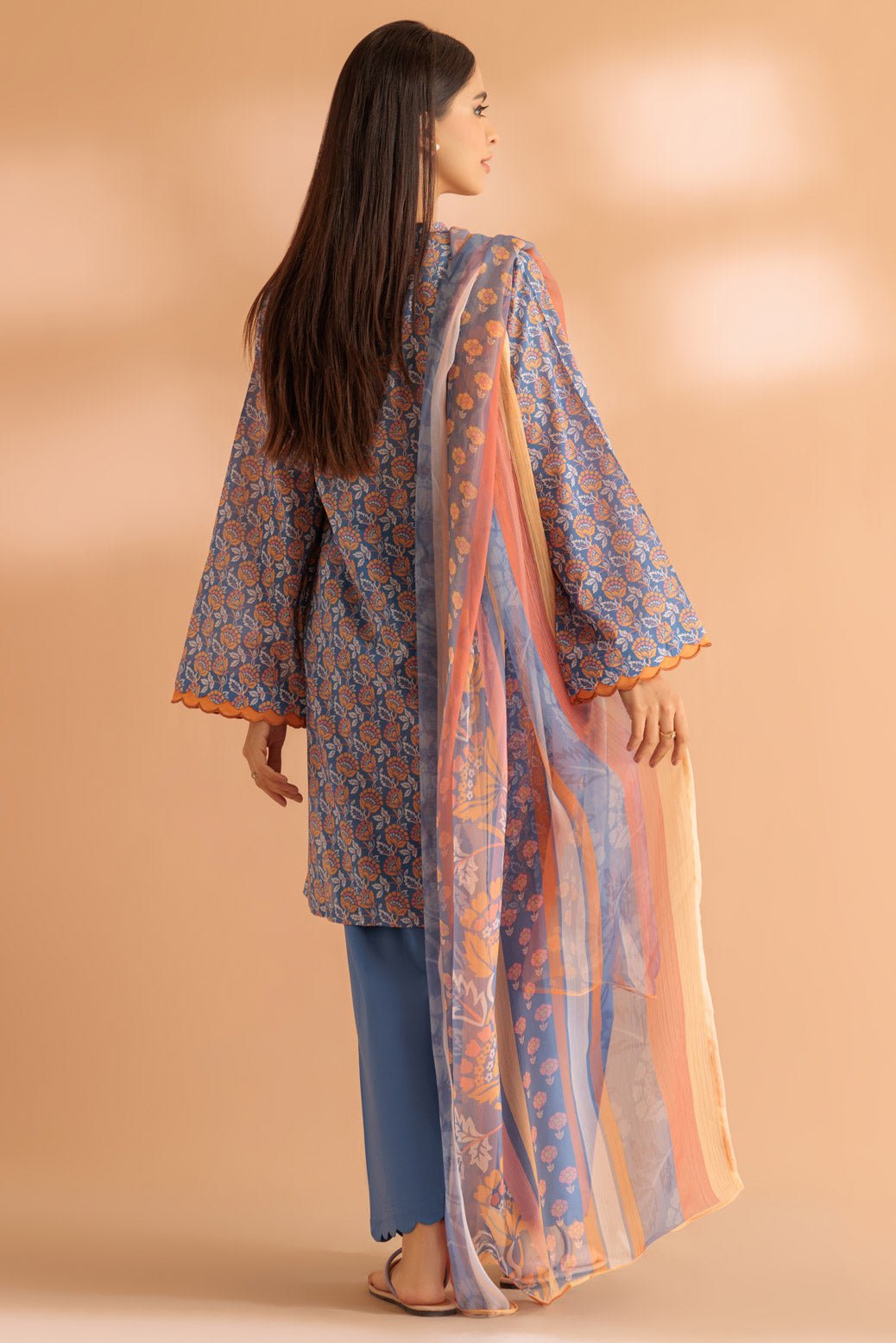 BONANZA SATRANGI 3PC PRINTED LAWN SUIT (6S24B3P035) gulbuy.com