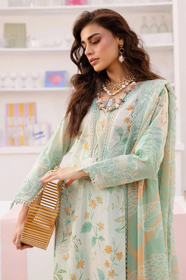 Nureh 3Pc Embroidered Lawn Suit NSG-191 gulbuy.com