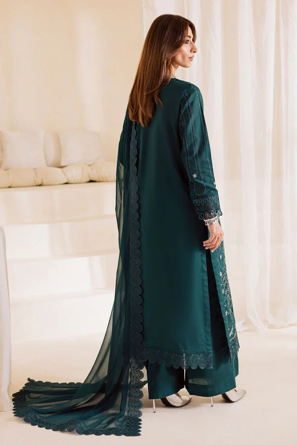 Nureh 3Pc Printed Lawn Suit NP-654 gulbuy.com