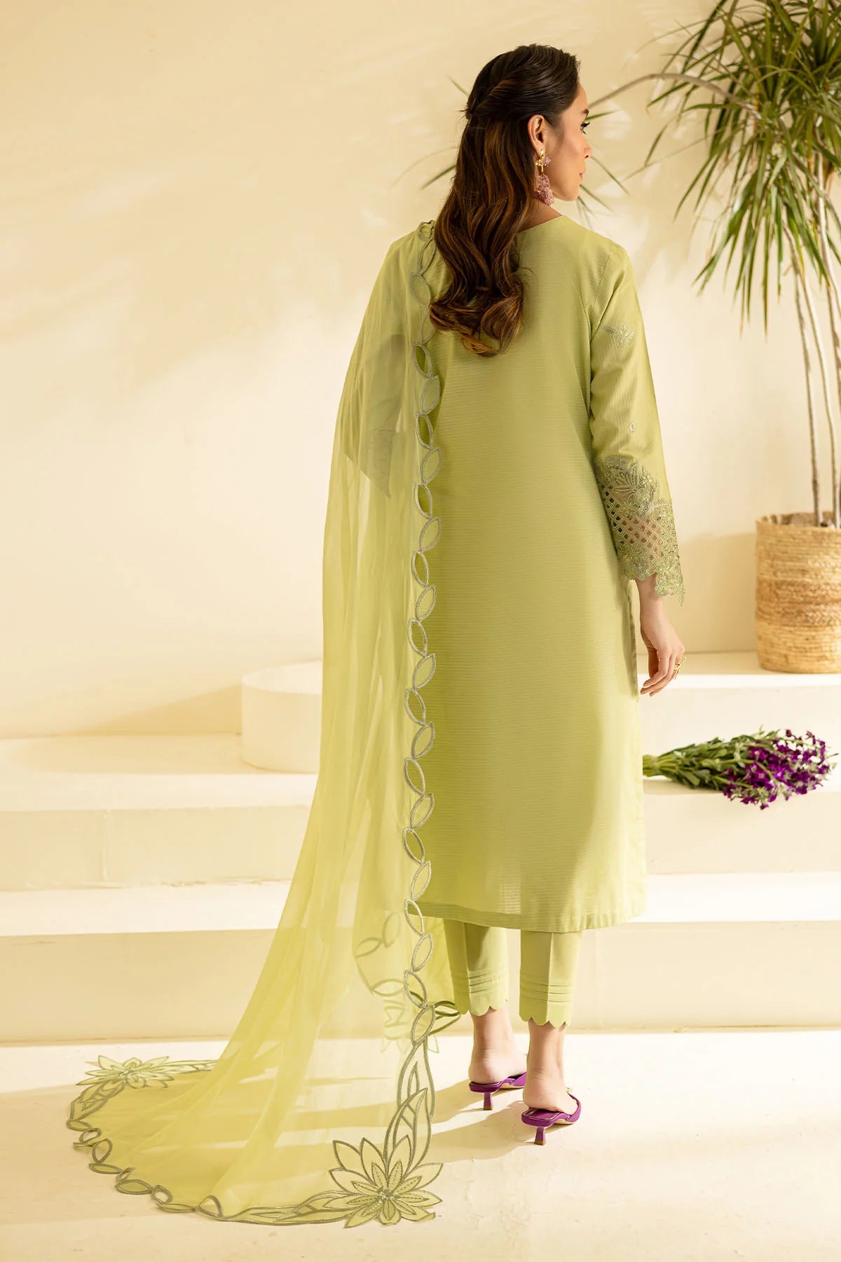Nureh 3Pc Embroidered Lawn Suit NP-603 gulbuy.com