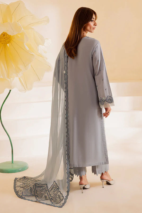 Nureh 3Pc Printed Lawn Suit NP-637 gulbuy.com