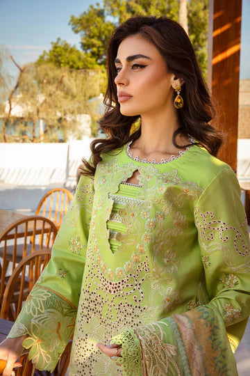 Rang Rasiya 3Pc Embroidered Lawn Suit Elaheh gulbuy.com