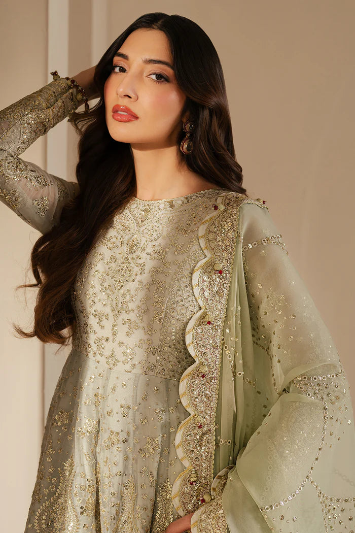 Jazmin 3Pc Embroidered Chiffon Suit WF’25-01 gulbuy.com
