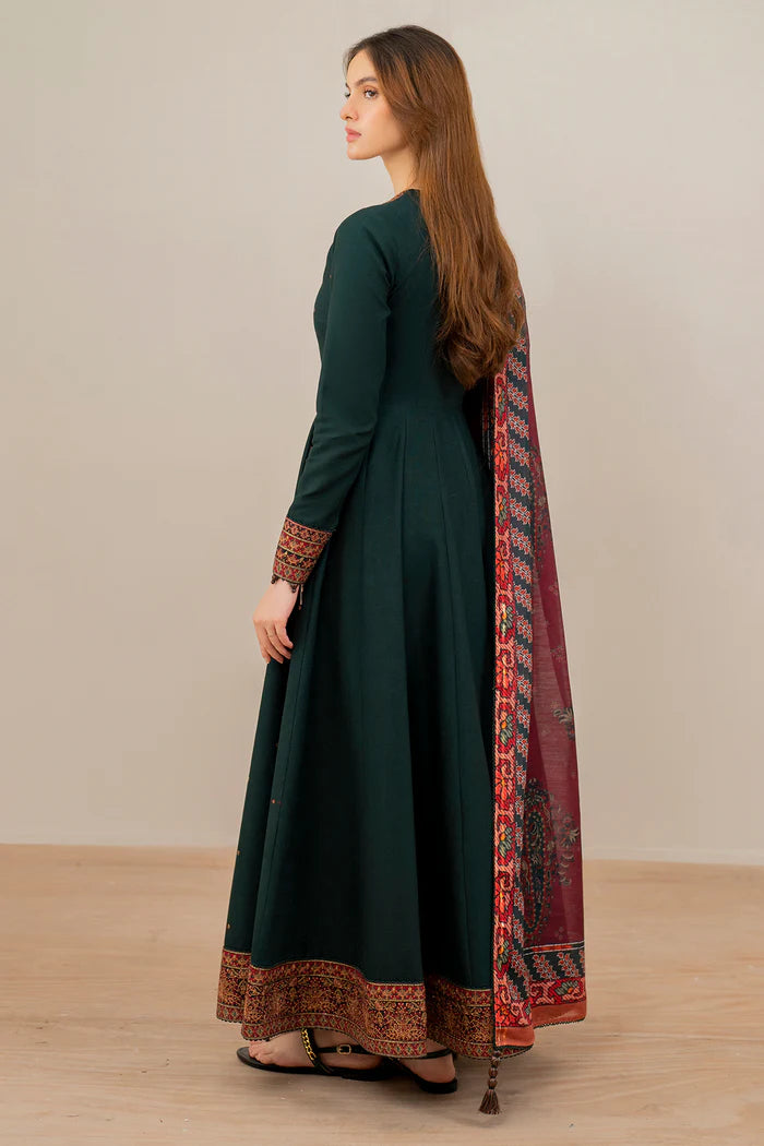 Jazmin 3Pc Embroidered Lawn Suit USE-9132 gulbuy.com