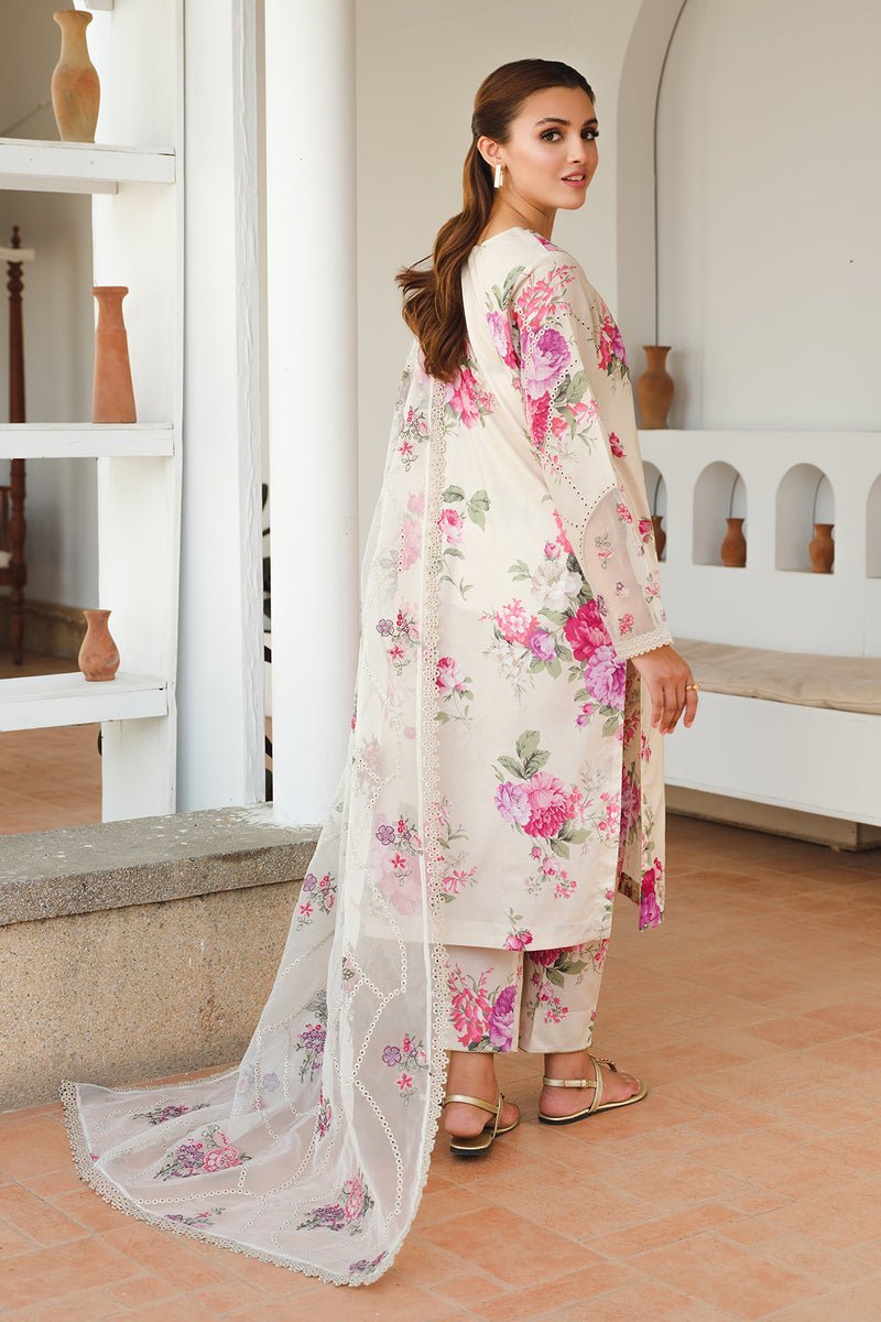 BAROQUE 3PC EMBROIDERED LAWN SUIT (BQU-UF-D652) gulbuy.com