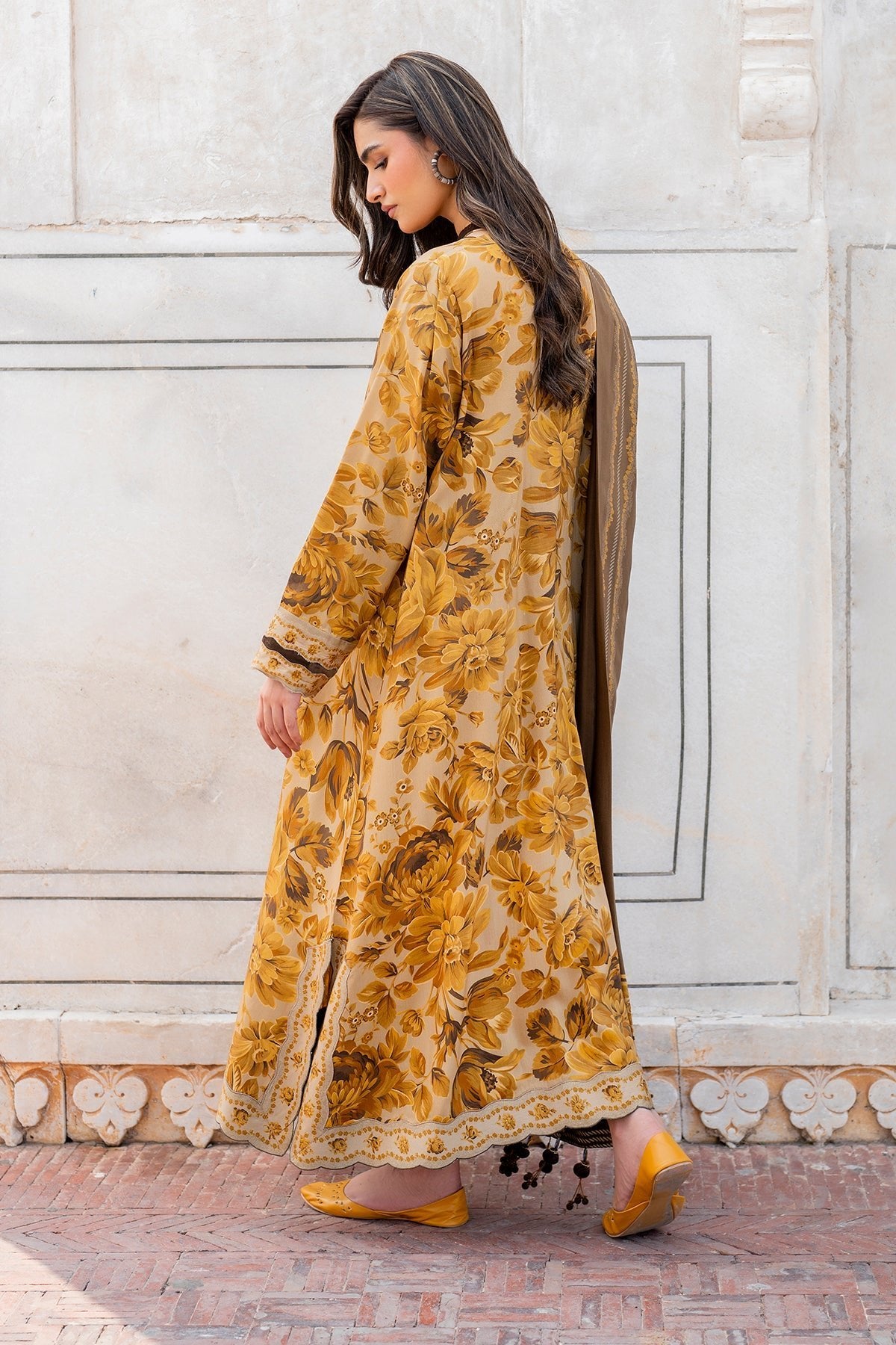 BAROQUE 3PC PRINTED VISCOSE UF-737 gulbuy.com