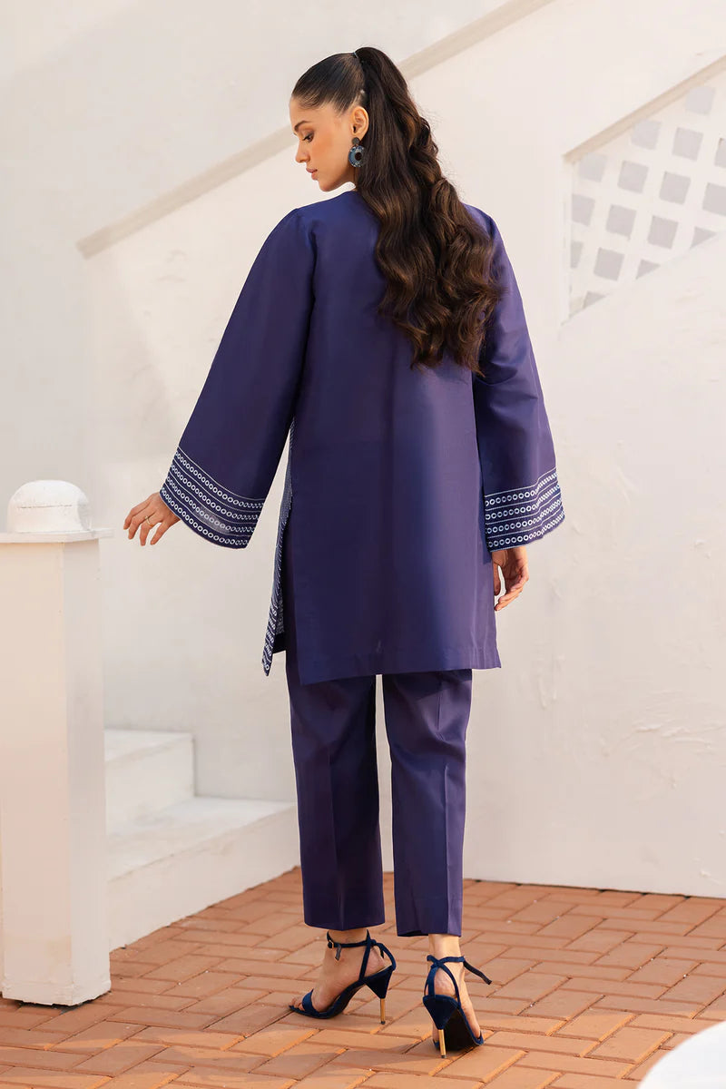 Baroque Stitched 2Pc Embroidered Lawn Suit PR-1110 gulbuy.com