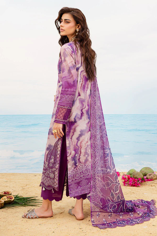 Nureh 3Pc Embroidered Lawn Suit NSG-196 gulbuy.com