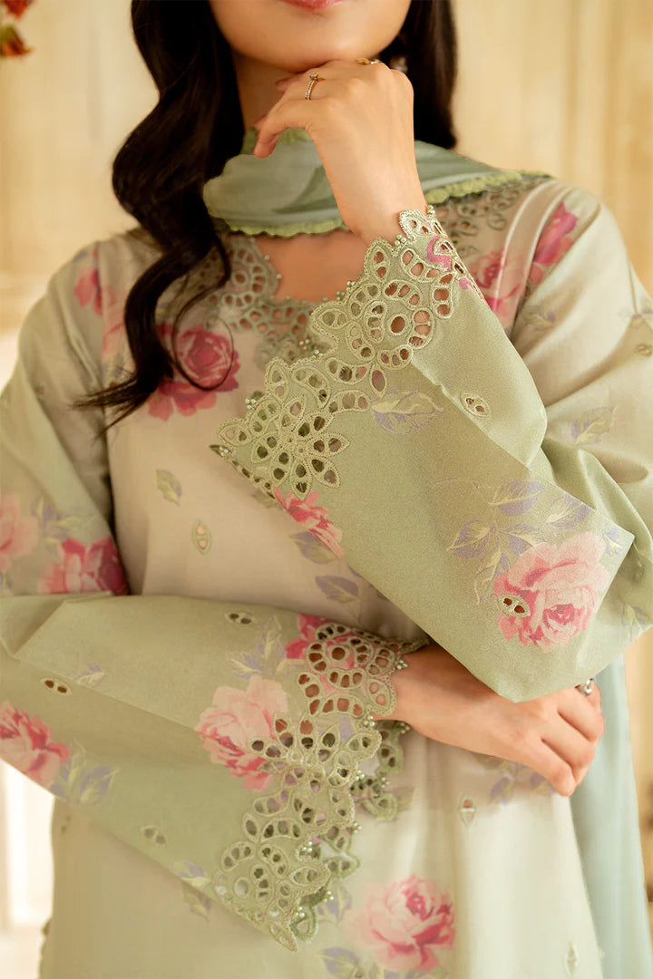 Iznik 3Pc Printed Lawn Suit UE-445 gulbuy.com