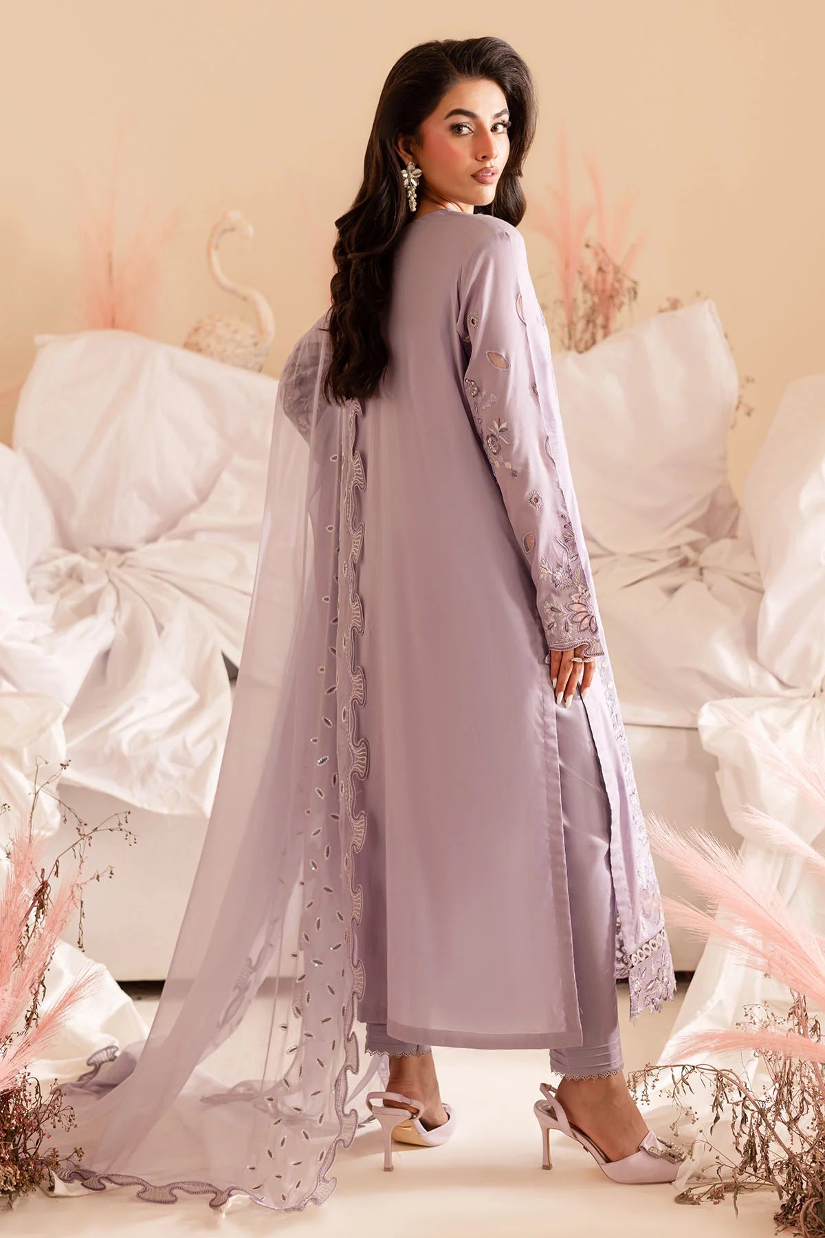 Nureh 3Pc Embroidered Lawn Suit NP-624 gulbuy.com