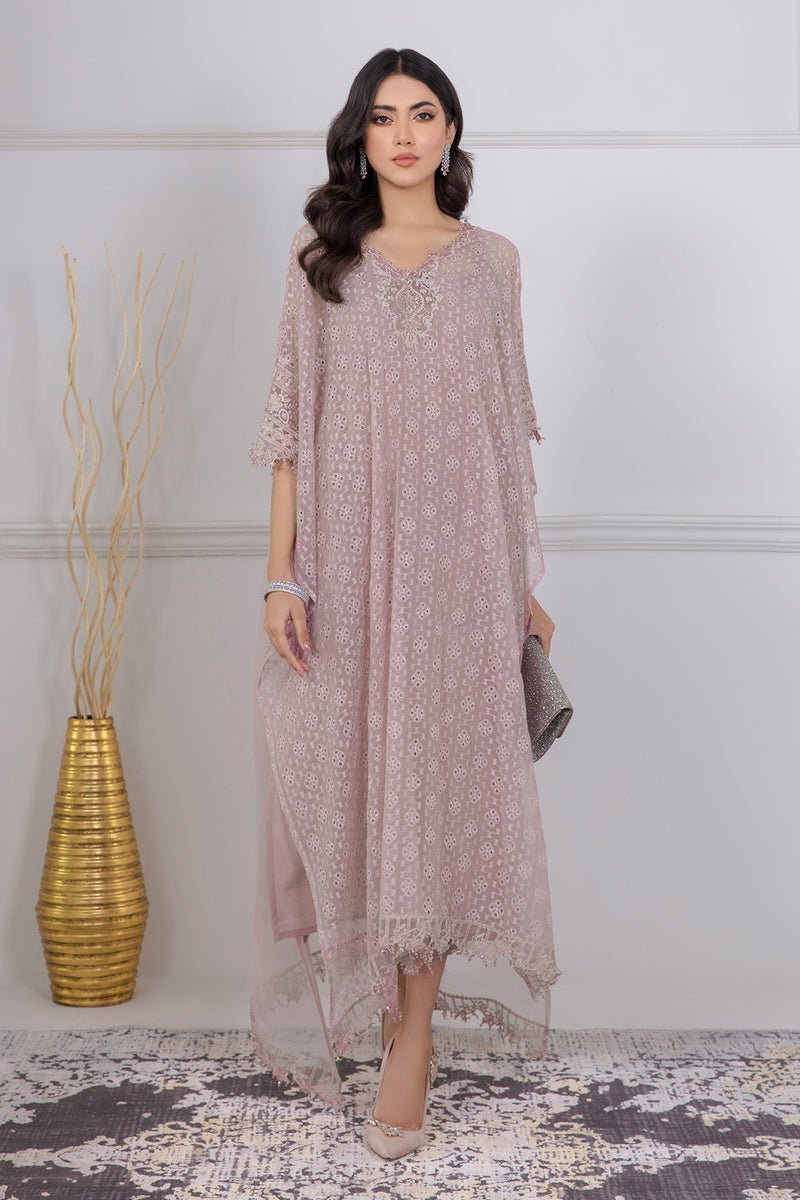 BAROQUE 3PC EMBROIDERED CHIFFON SUIT (BQU-PR-D750-01)
