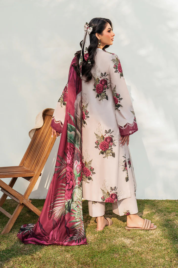 Iznik 3Pc Printed Lawn Suit UE-402 gulbuy.com