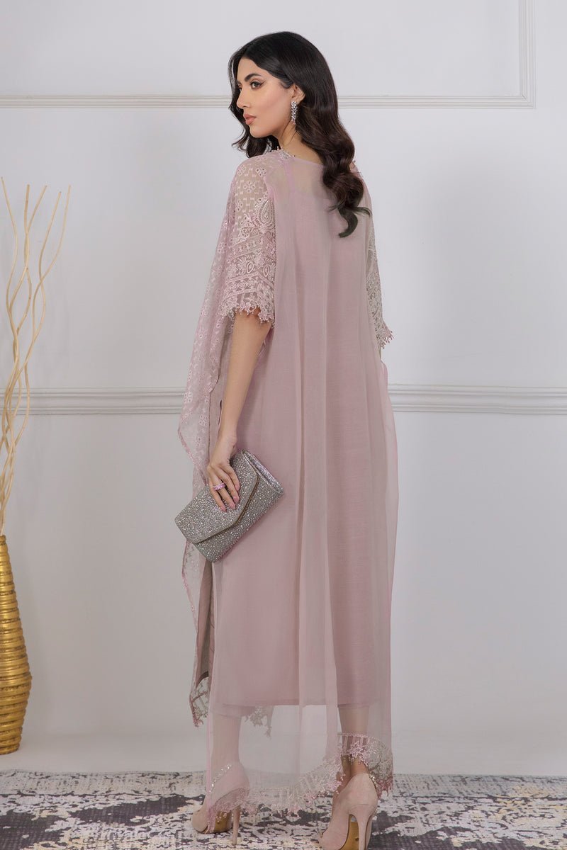BAROQUE 3PC EMBROIDERED CHIFFON SUIT (BQU-PR-D750-01) gulbuy.com