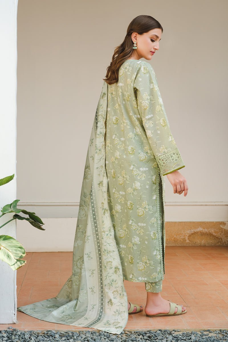 BAROQUE 3PC EMBROIDERED PRINTED LAWN SUIT (BQU-UF-D654) gulbuy.com