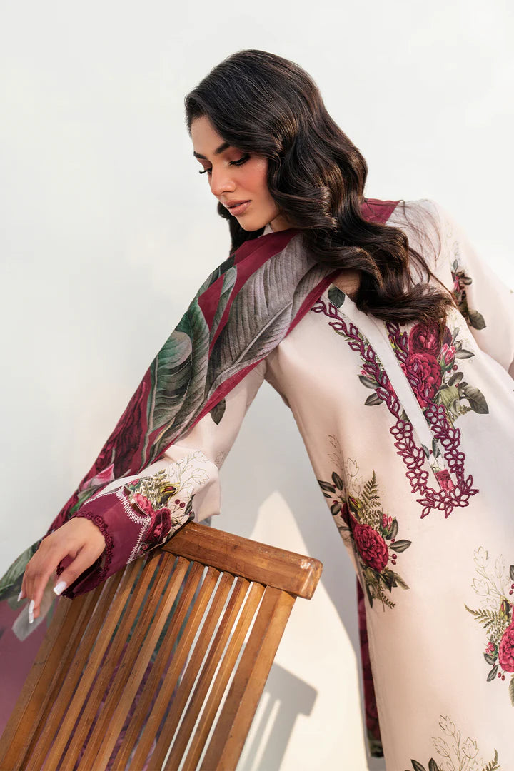 Iznik 3Pc Printed Lawn Suit UE-402 gulbuy.com