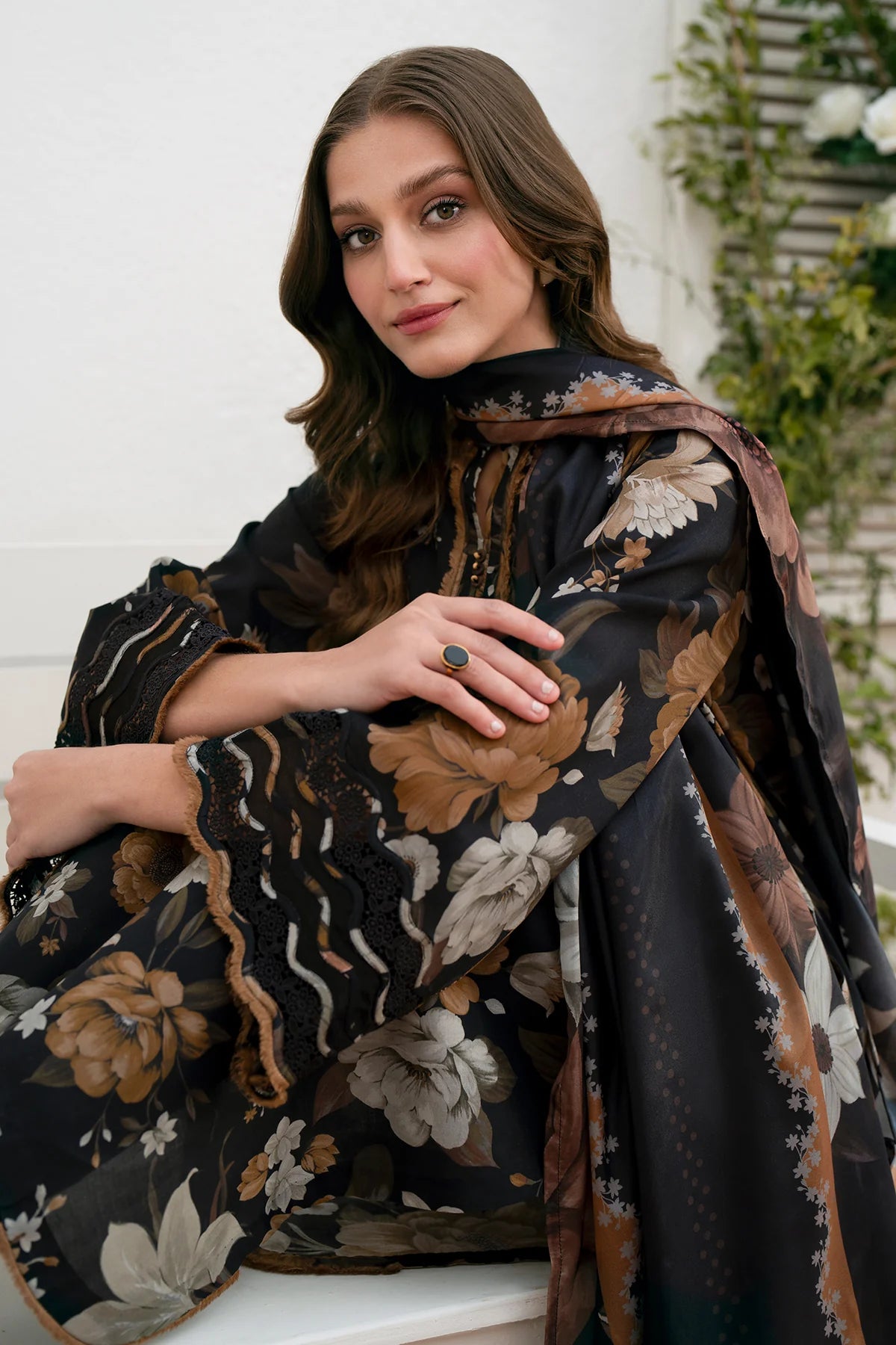 Baroque 3Pc Printed Lawn Suit UF-540