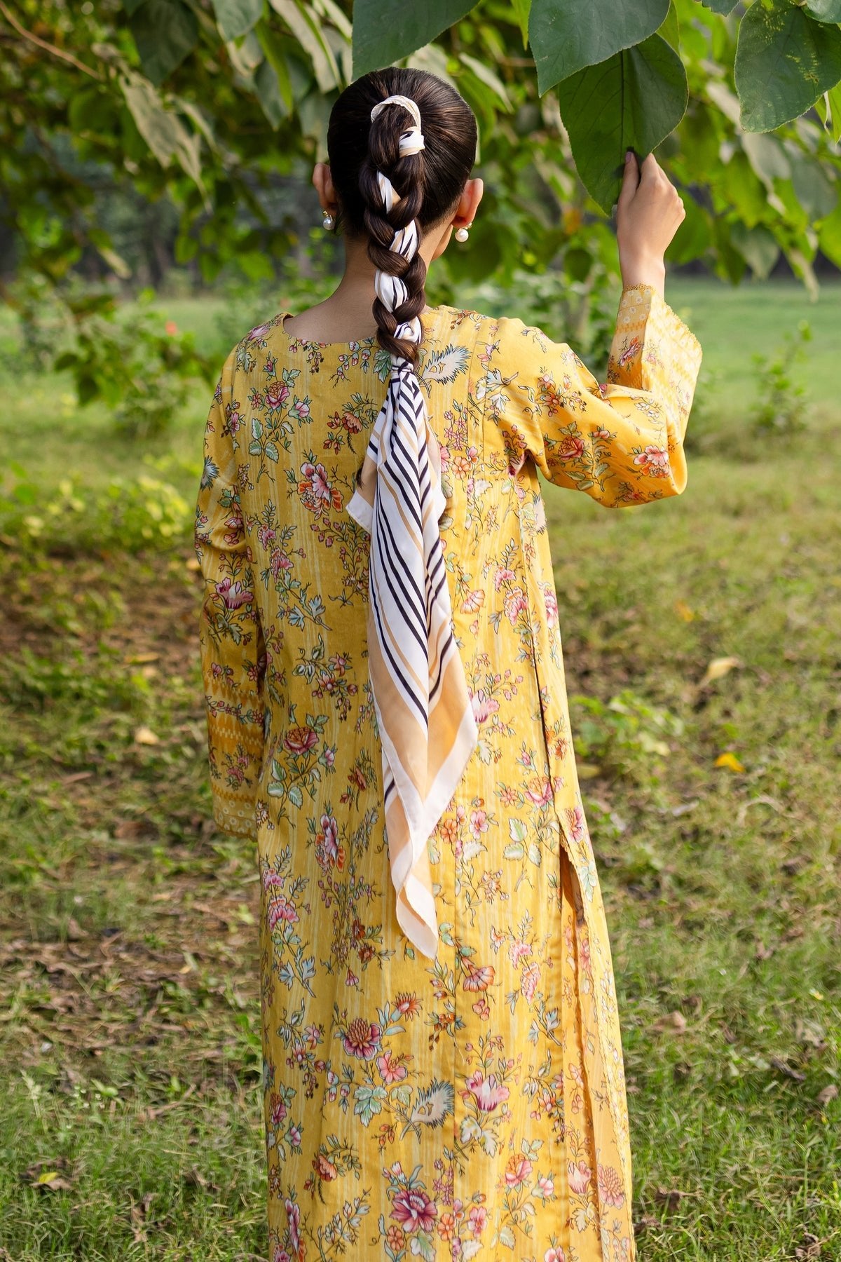 Batik 2Pc Printed Khaddar Dress Edna gulbuy.com