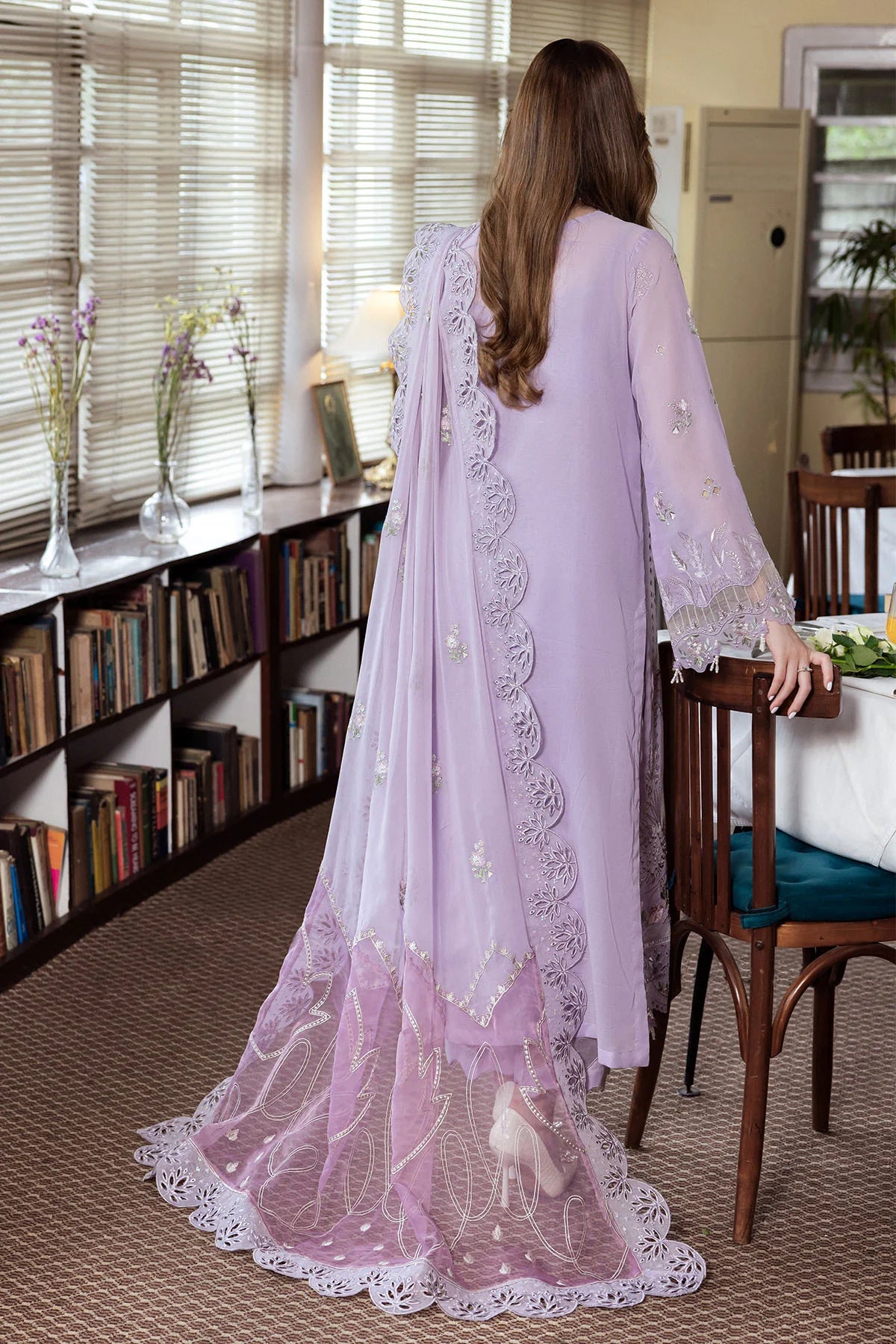Nureh 3Pc Embroidered Lawn Suit NE-81 gulbuy.com