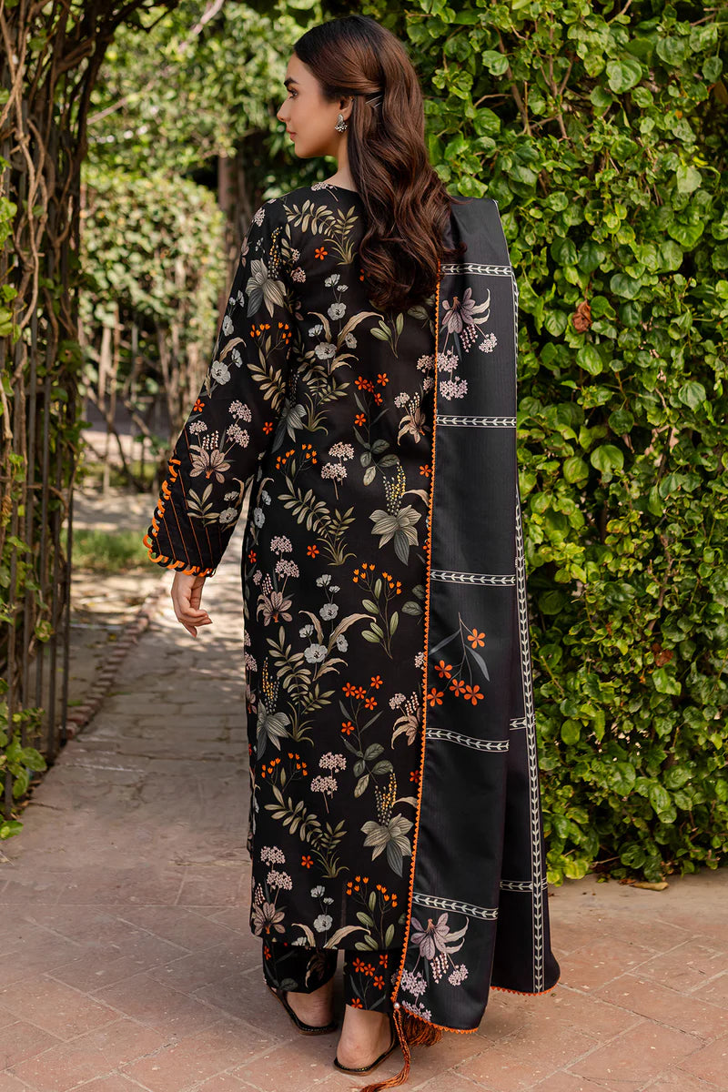 Farasha 3PC Digital Printed Khaddar Suit Remy gulbuy.com