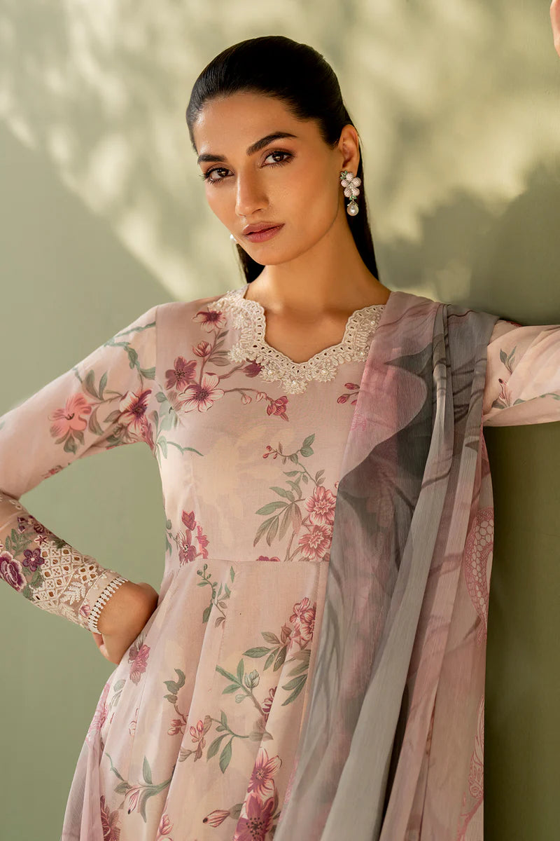 Baroque 3Pc Embroidered Lawn Suit PR-1162 gulbuy.com