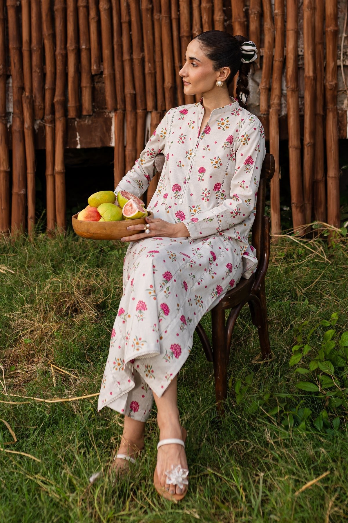 Batik 2Pc Printed Khaddar Dress Jerry gulbuy.com