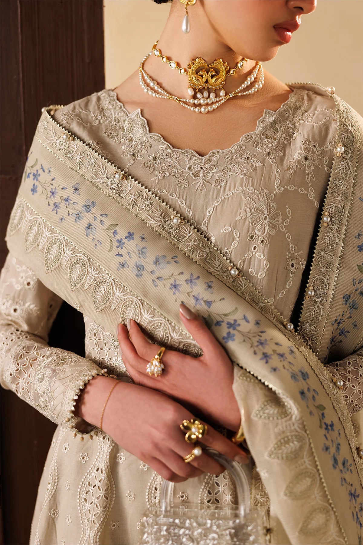 Baroque 3Pc Embroidered Lawn Suit EL26-D03 gulbuy.com