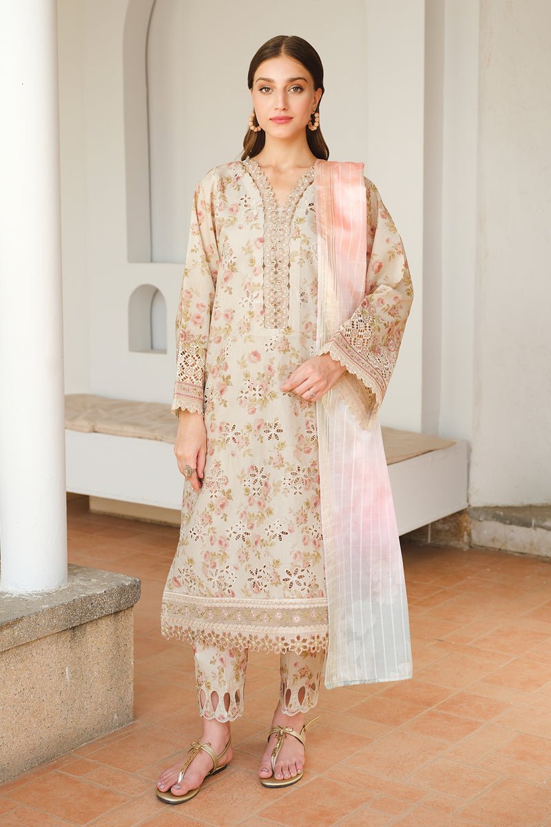 BAROQUE 3PC EMBROIDERED PRINTED LAWN SUIT (BQU-UF-D656)