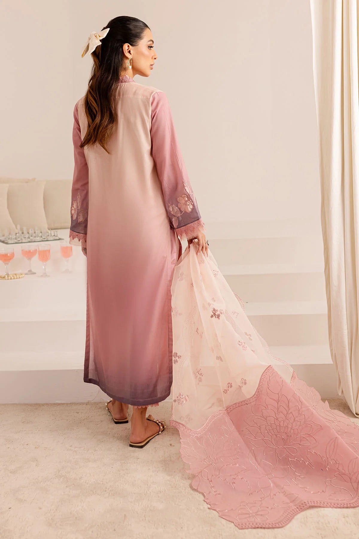 Nureh 3Pc Embroidered Lawn Suit NP-532 gulbuy.com