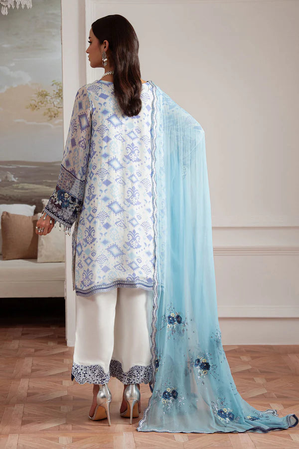 Nureh 3Pc Embroidered Chiffon Suit AM-28 gulbuy.com