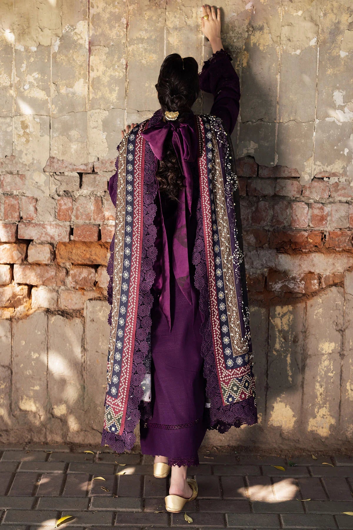 Nureh 3Pc Embroidered Khaddar Suit NE-115 gulbuy.com
