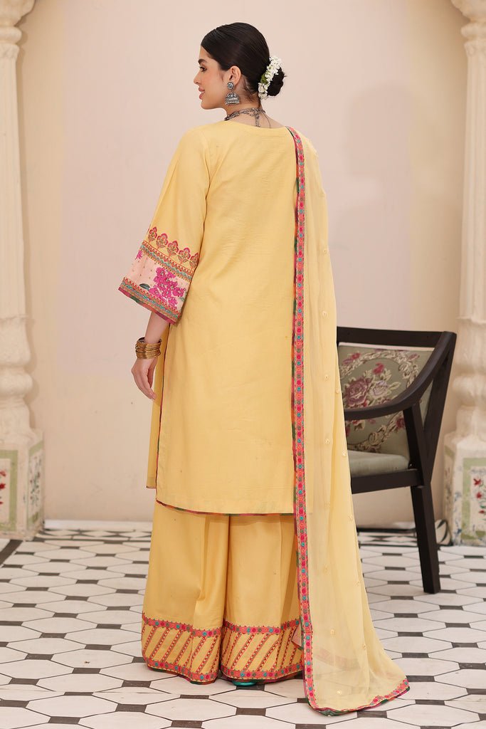 Charizma 3 Piece Embroidered Lawn Suit (CNP-4-010) gulbuy.com