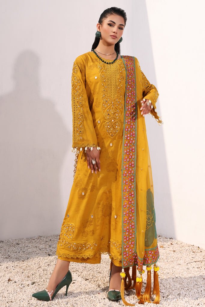 Charizma 3 Piece Embroidered Lawn Suit (ED4-03)