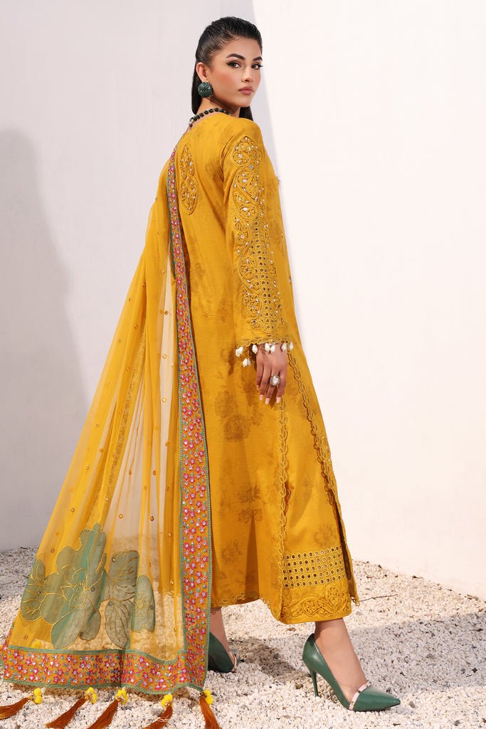 Charizma 3 Piece Embroidered Lawn Suit (ED4-03) gulbuy.com