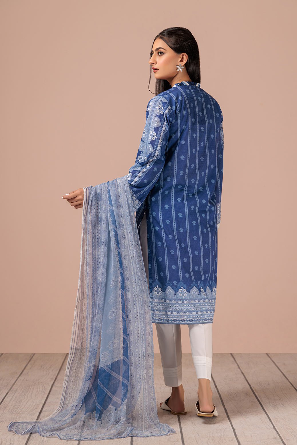 BONANZA SATRANGI 3PC PRINTED CAMBRIC SUIT (ASR233P19) gulbuy.com