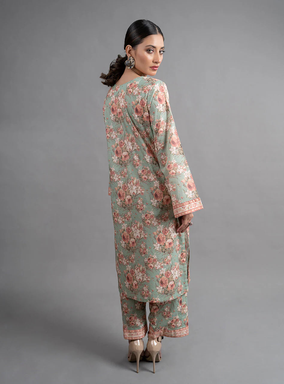 Zainab Chottani 2Pc Printed Pure Cotton Suit Glimmer Bliss gulbuy.com