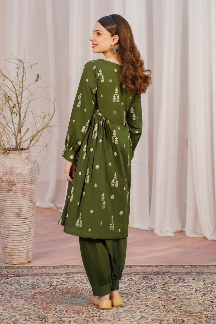 MANNAT 2PC PRINTED KHADDAR SUIT (LIANA)