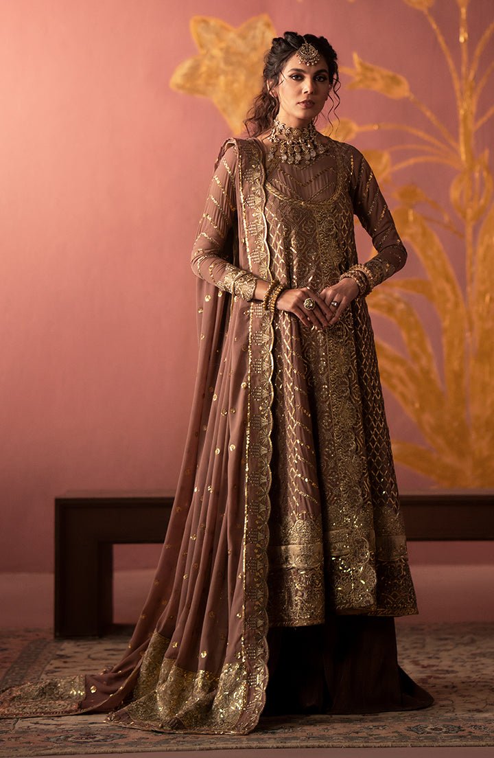 MARYUM &amp; MARIA 3PC EMBROIDERED SUIT (ROHA-MW24-614)