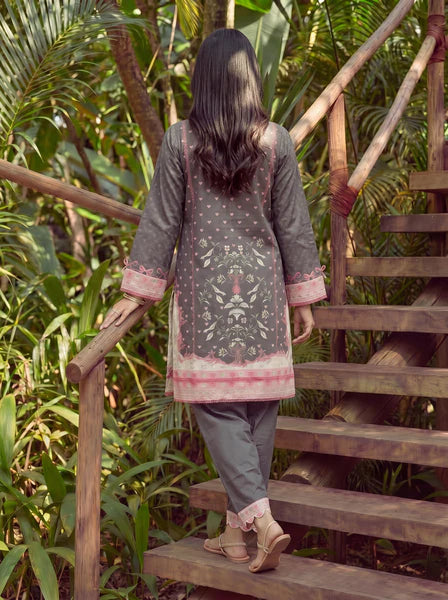 Dhanak 2Pc Printed Lawn Suit SS26DC-2602 BLACK